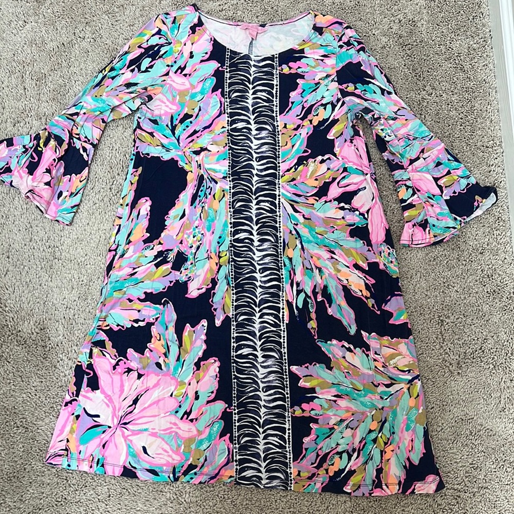 Lilly Pulitzer spandex/rayon shift dress